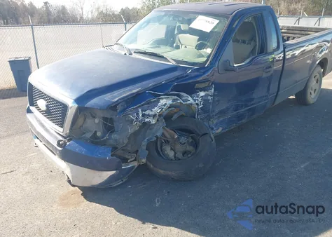 2007 Ford F-150 Stx/Xl/Xlt из США, поврежденный, VIN 1FTRF14W87NA77187